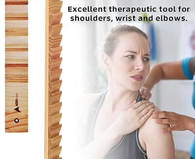 Viva Comfort Essentials Finger and Shoulder Physical Therapy Ladder, Wood, 2/Pack (ADI910-01-2-MK)