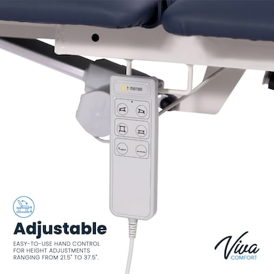 Viva Comfort Advanced Power Adjustable Exam Table, 550 lbs. Capacity, Blue (ADIME903-04-MK)