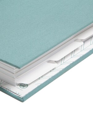Smead Blank Dividers, 5-Tab, White, 20 Sets/Box (89415)