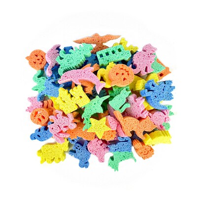 Captain Creative Ooodles of Super Sponges, 1, Assorted Colors, 30/Set (APISS18055)