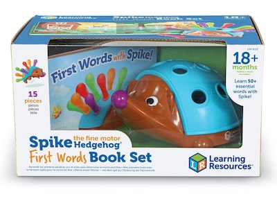 Learning Resources Spike the Fine Motor Hedgehog First Words Set (LER9123)