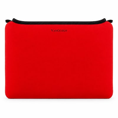Vangoddy 12 Laptop Sleeve, Red (NBKLEA863)