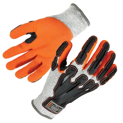 Ergodyne ProFlex 922CR Nitrile Cut-Resistant Gloves, XL, A3 Cut Level, Gray (17093)