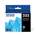 Epson 232 Cyan Standard Yield Ink Cartridge (T232220-S)