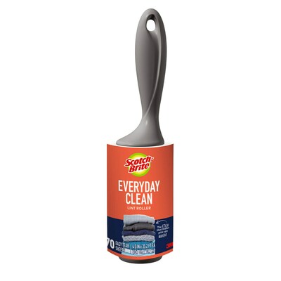 Scotch-Brite Everyday Clean Lint Roller, 70 Sheets (836RS-70)