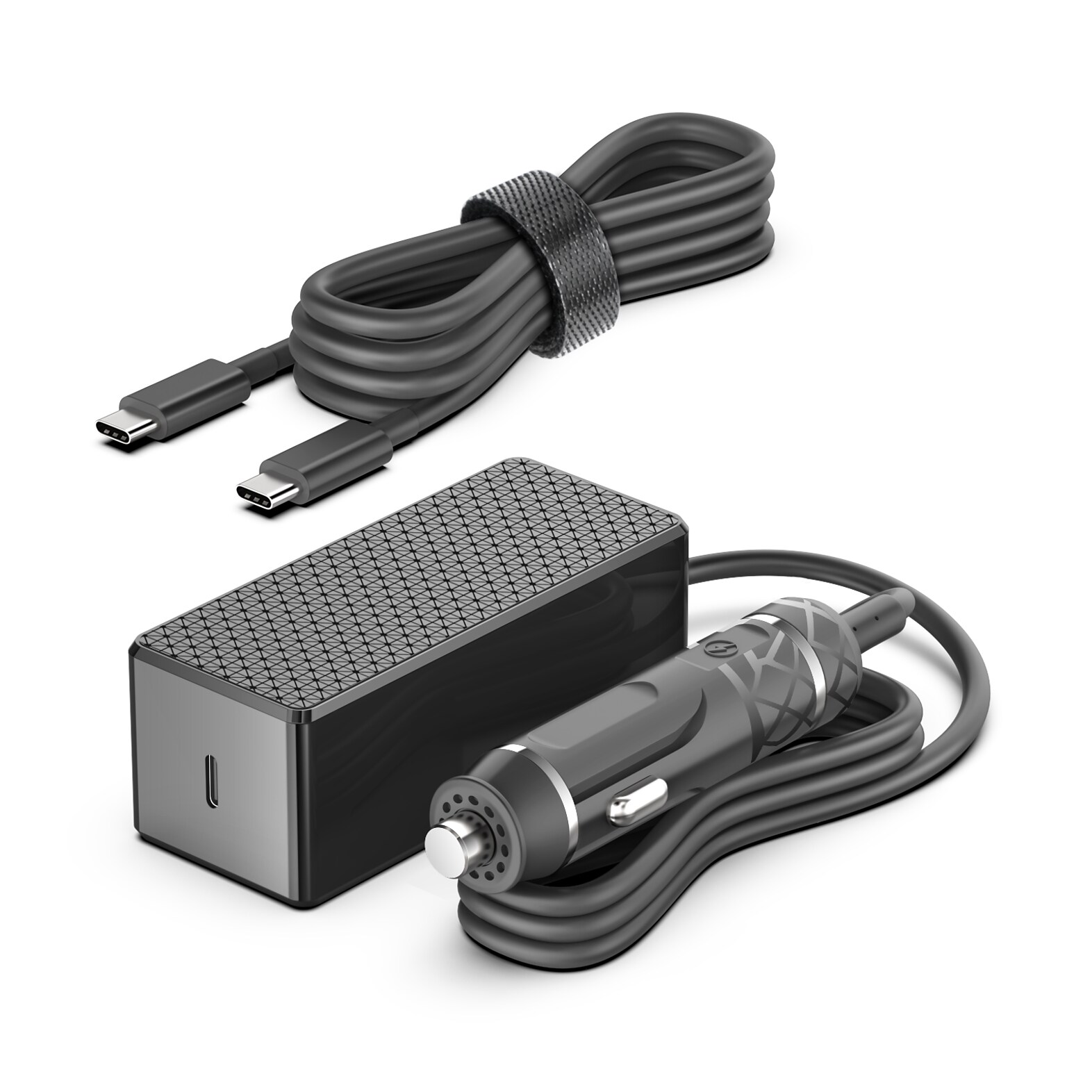 Battery Technology 140W USB-C Auto Adapter for USB-C Laptop, Black (AA-140WUSBC-BTI)