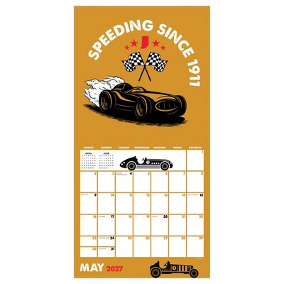 2027 TF Publishing Home: Indiana 12" x 12" Monthly Wall Calendar, Multicolored (27-1129)
