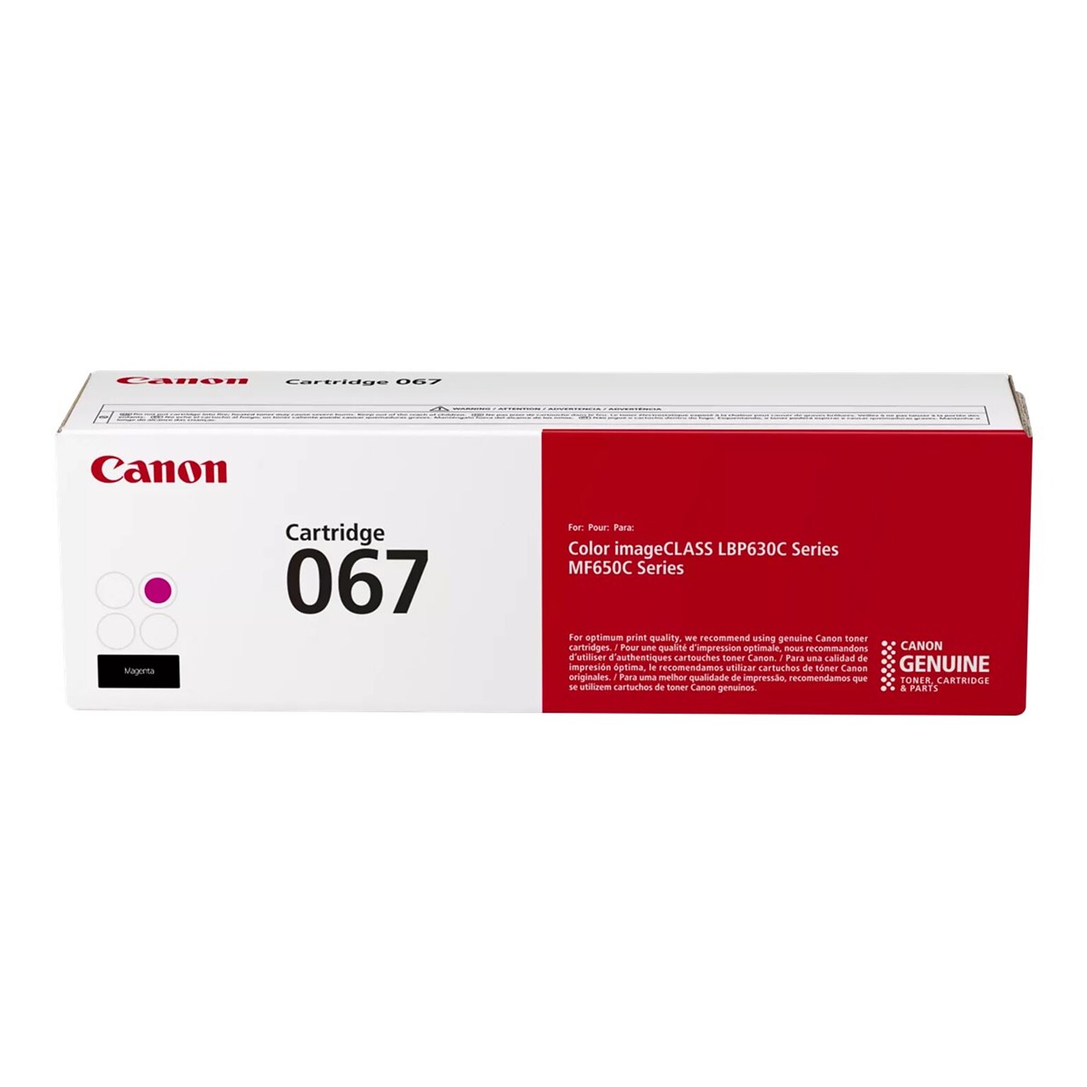 Canon 067 Magenta Standard Yield Toner Cartridge (5100C001)