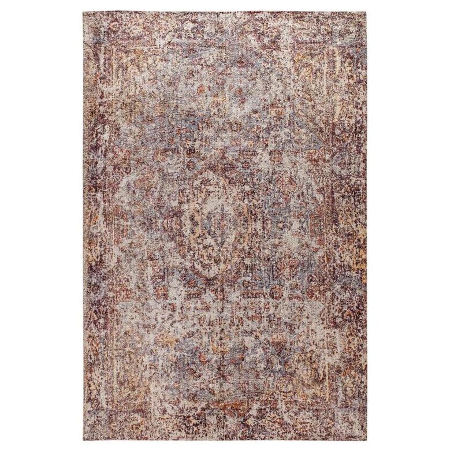 Flash Furniture Katherine Collection Polyester 84.5 x 60 Rectangular Handmade Rug, Red (RCEG2021257)