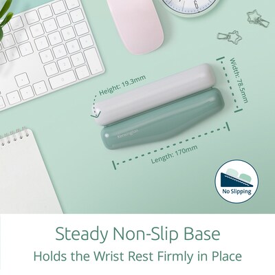 Kensington Duo Gel Non-Skid Gaming Wrist Rests, Green (K62827WW)