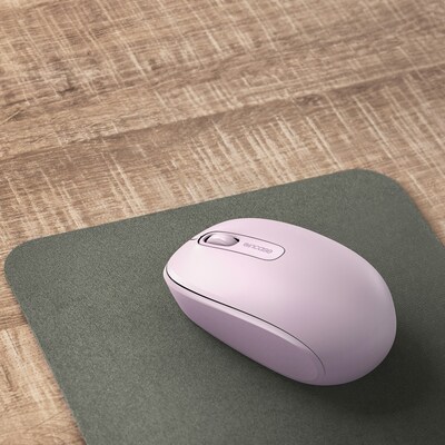 Incase Designed by Microsoft Wireless Mobile 1850 Ambidextrous Optical USB Mouse, Light Orchid (U7Z-00021)