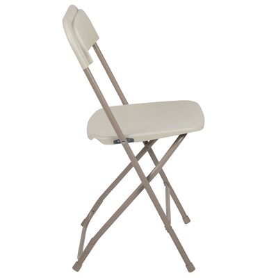 Flash Furniture Plastic Folding Chair, Beige, Set of 6 (6LEL3BEIGE)