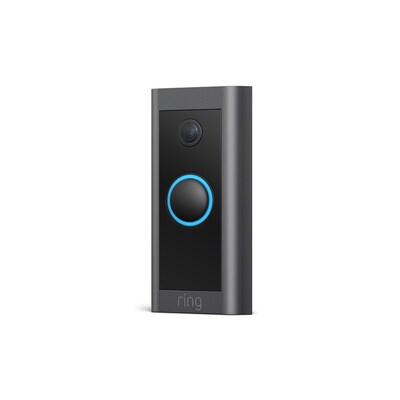 Ring WiFi Smart Video Doorbell & Chime, Black (B09NLDYGHQ)