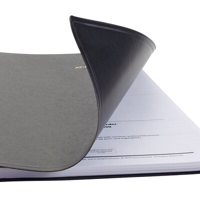 2026 AT-A-GLANCE 8.25" x 11" Weekly Appointment Book, Faux Leather Cover, Black (70-950-05-26)