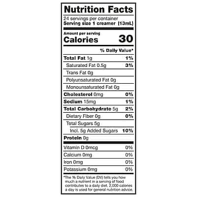 International Delight Singles Sweet Cream Liquid Creamer, 0.44 oz., 24/Box (136519)