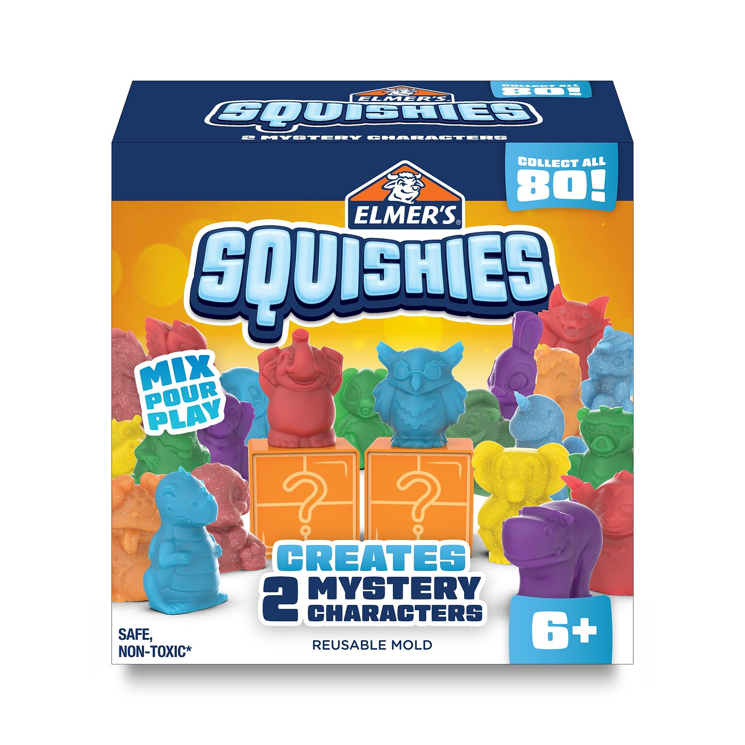 Elmers Squishies Kids Activity Kit, 12 Pieces/Pack (2176574)