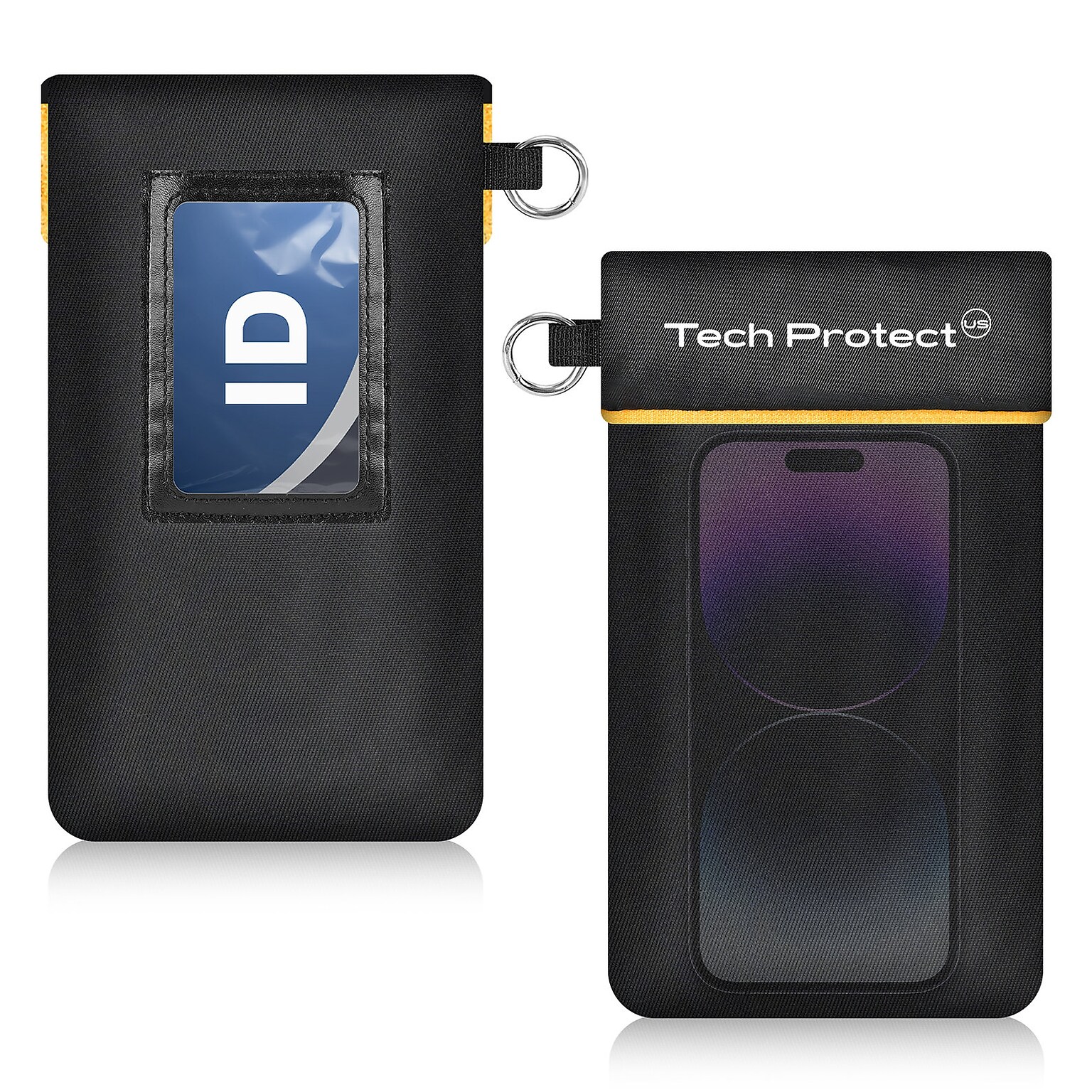 TechProtectus Faraday Cell Phone Pouch, Black (TP-CP-V2)