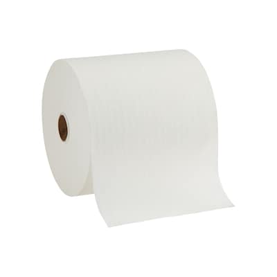 Pacific Blue Ultra 8" High-Capacity Hardwound Paper Towels, 1-Ply, 3 Rolls/Carton (26491)