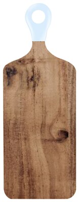 Jeanne Fitz Wood & White Collection Charcuterie Board