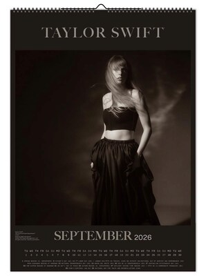 2026 BrownTrout Taylor Swift 11.69" x 16.53" Monthly Wall Calendar (9798330707737)