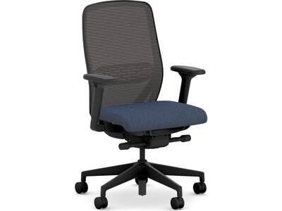 HON Nucleus Fabric/Mesh Swivel Task Chair, Navy/Black (HNR1KD.Y2.STC.A.H.IM.APX13.BL.SB.T)