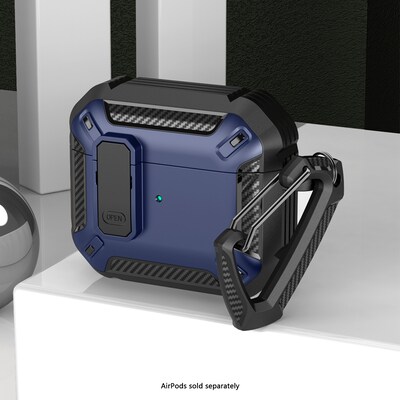 SaharaCase Raider Case for AirPods, 4th Generation, Midnight Blue (HP00178)