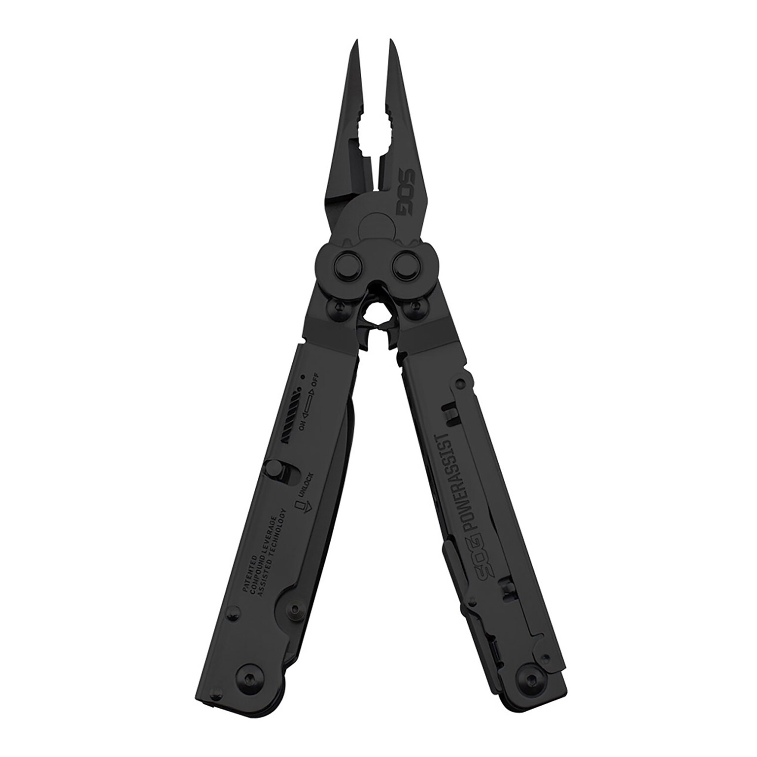 SOG PowerAssist 16-in-1 Multi-Tool with Nylon Pouch (SOG-B66N-CP)