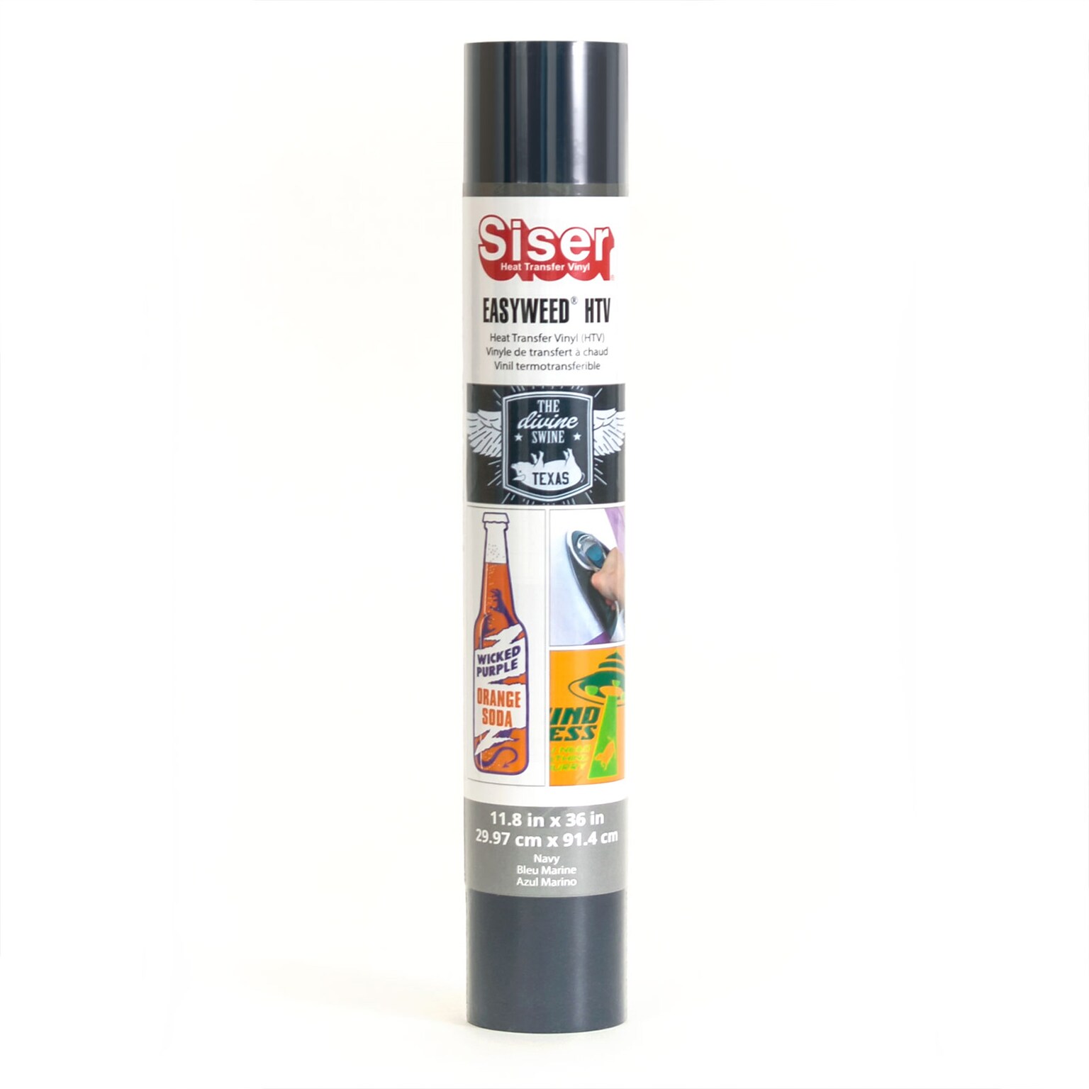 Siser Easyweed Die Cutting HTV Heat Transfer Vinyl, 36, Navy (SIRMIEW1183604)