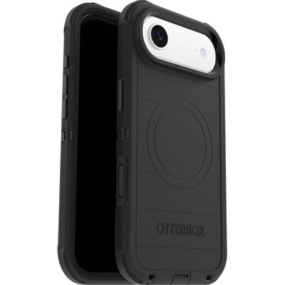 OtterBox Defender Series Pro MagSafe Phone Case for Apple iPhone Air, Shock Absorbing, Black (77-98413)