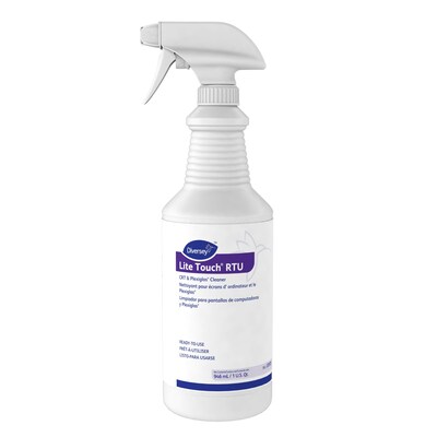 Lite Touch CRT and Plexiglass Surface Cleaner, 32 Oz., 12/Carton (03970.)