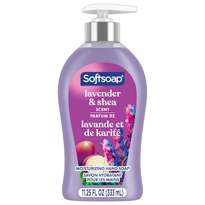 Softsoap Floral Series Antibacterial Ready To Use Liquid Soap, Lavender & Shea Scent (US07058A)