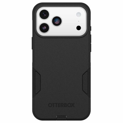 OtterBox Commuter Series MagSafe Case for iPhone 17 Pro Max, Shock Absorbing, Black (77-98342)
