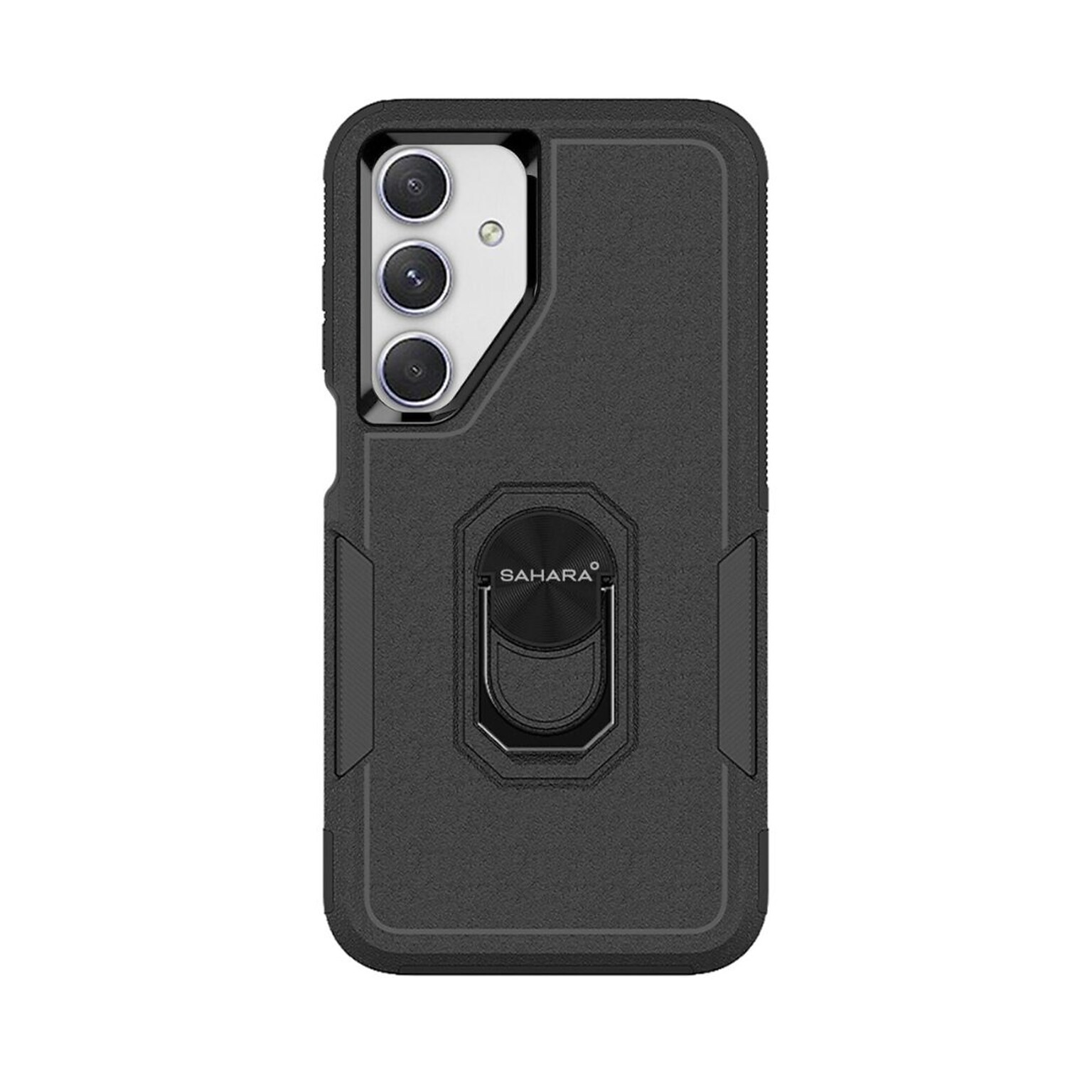 SaharaCase Raider Phone Case for Galaxy S25+, Shock Absorbing, Scorpion Black (CP00752)