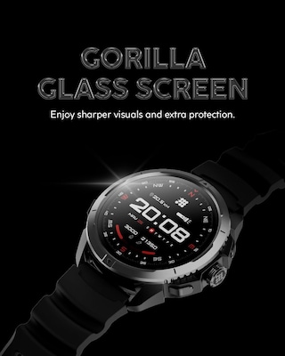 Cubitt Terra Smart Watch, Dual-Band GPS, 37.5mm, Titanium Case, Black, Silicone Band (CT-TERRA1)