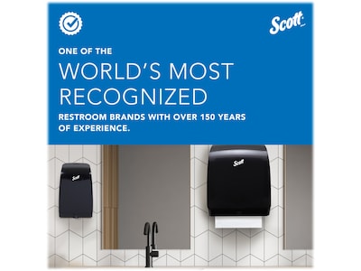 Scott Pro Slimroll Automatic Hardwound Paper Towel Dispenser, White (47259)