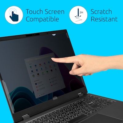 Kensington Eyesafe Blue Light Anti-Glare Privacy Screen Filter & Screen Protector for 15.6" Widescreen Laptops, 16:10