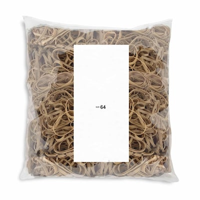 Alliance Postal Multi-Purpose #64 Rubber Bands, 3-1/2 x 1/4, 2125/Pack (2464306)