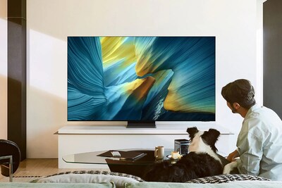 Samsung S95F Series OLED 83" Smart 4K Ultra AI Enabled TV (QN83S95FAEXZA)