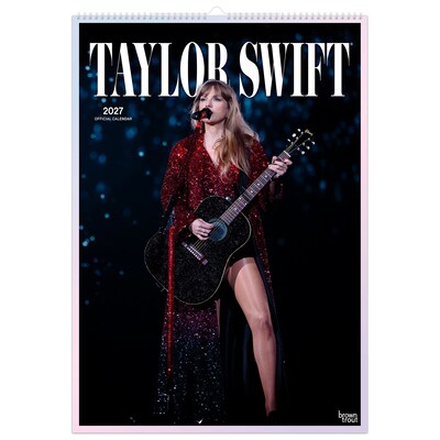 2027 BrownTrout Taylor Swift 11.7 x 16.5 Monthly Wall Calendar, Assorted Colors (9798330713387)
