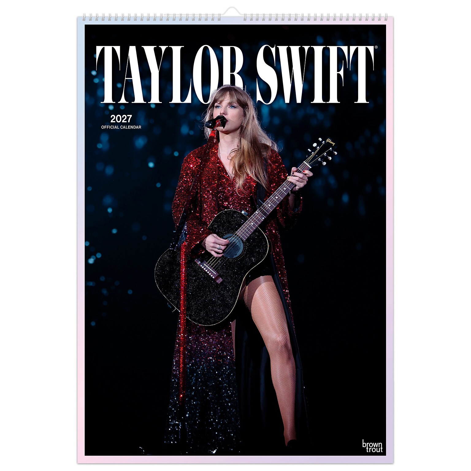 2027 BrownTrout Taylor Swift 11.7 x 16.5 Monthly Wall Calendar, Assorted Colors (9798330713387)