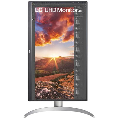LG 27" 4K Ultra HD LED Monitor, Silver (27BP85UN-W)
