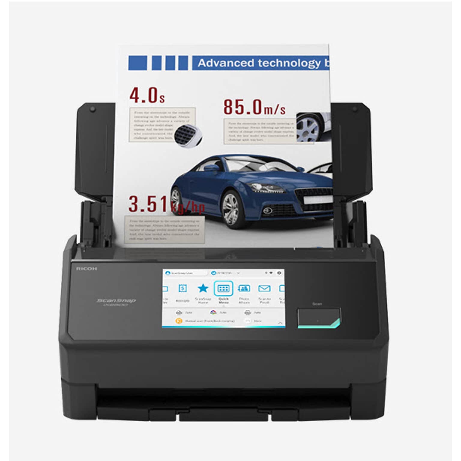 Ricoh ScanSnap iX2500 Premium Bundle Scanner, Black (CG01000-310324)