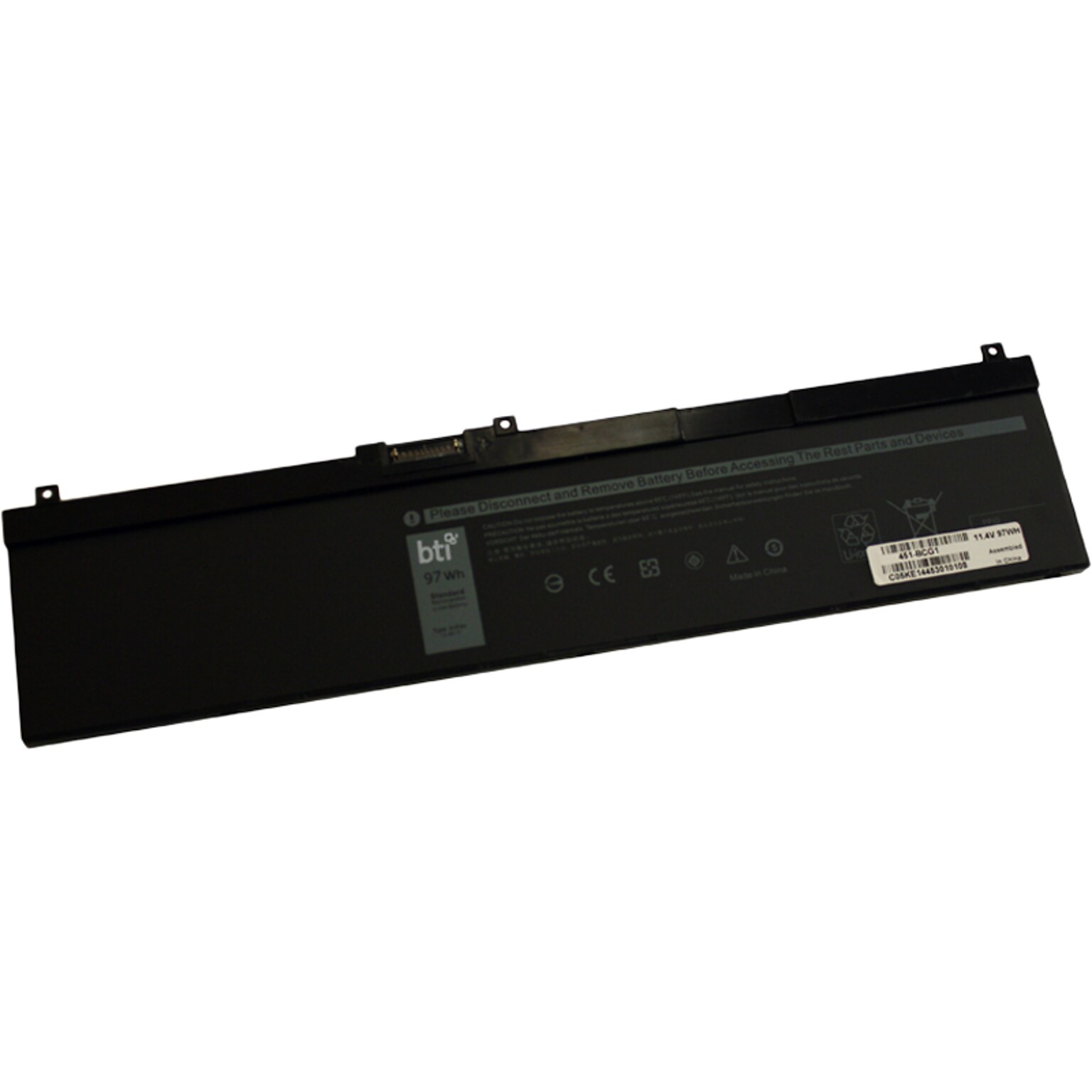 Battery Technology Li-Ion Replacement Battery for Dell Precision 7530/7730/7540/7740/7730, 8500mAh (451-BCGI-BTI)