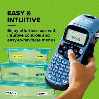 DYMO LetraTag LT-100H Portable Thermal Label Maker, Silver (2174561)