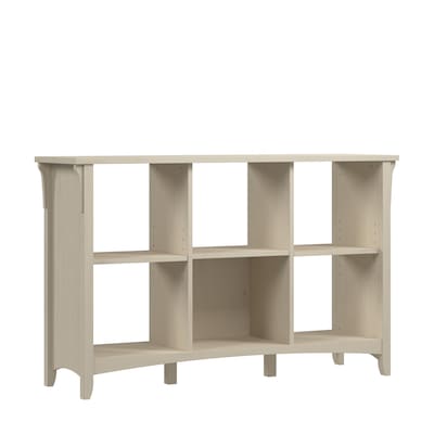 Bush Home Salinas 6 Cube Organizer, Antique White (SAB148AW-03)