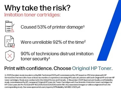 HP 148A Black Standard Yield Toner Cartridge, Prints Up to 2,900 pages (W1480A)