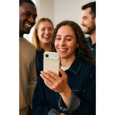 SaharaCase Venture Series MagSafe Compatible Phone Case for iPhone 17 Air, Shock Absorbing, Sand Beige (CP00945)