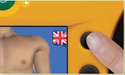 Defibtech Lifeline View Semi-Automatic AED Defibrillator, English/Spanish (DCF-A2310X3)