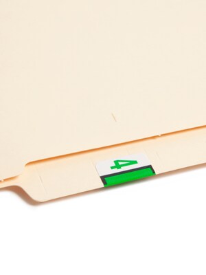 Smead BCCRN Color Coded Numeric Labels, 4,Light Green, 500/Roll (67374)
