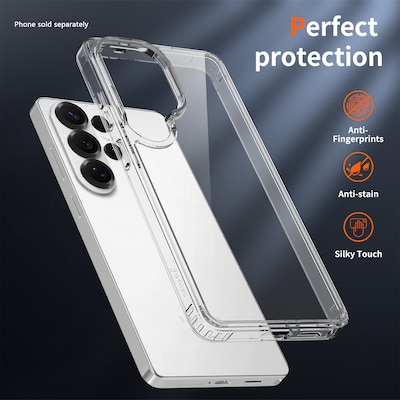 SaharaCase Venture Series Phone Case for Samsung Galaxy S26 Ultra, Shock Absorbing, Clear (CP01141)